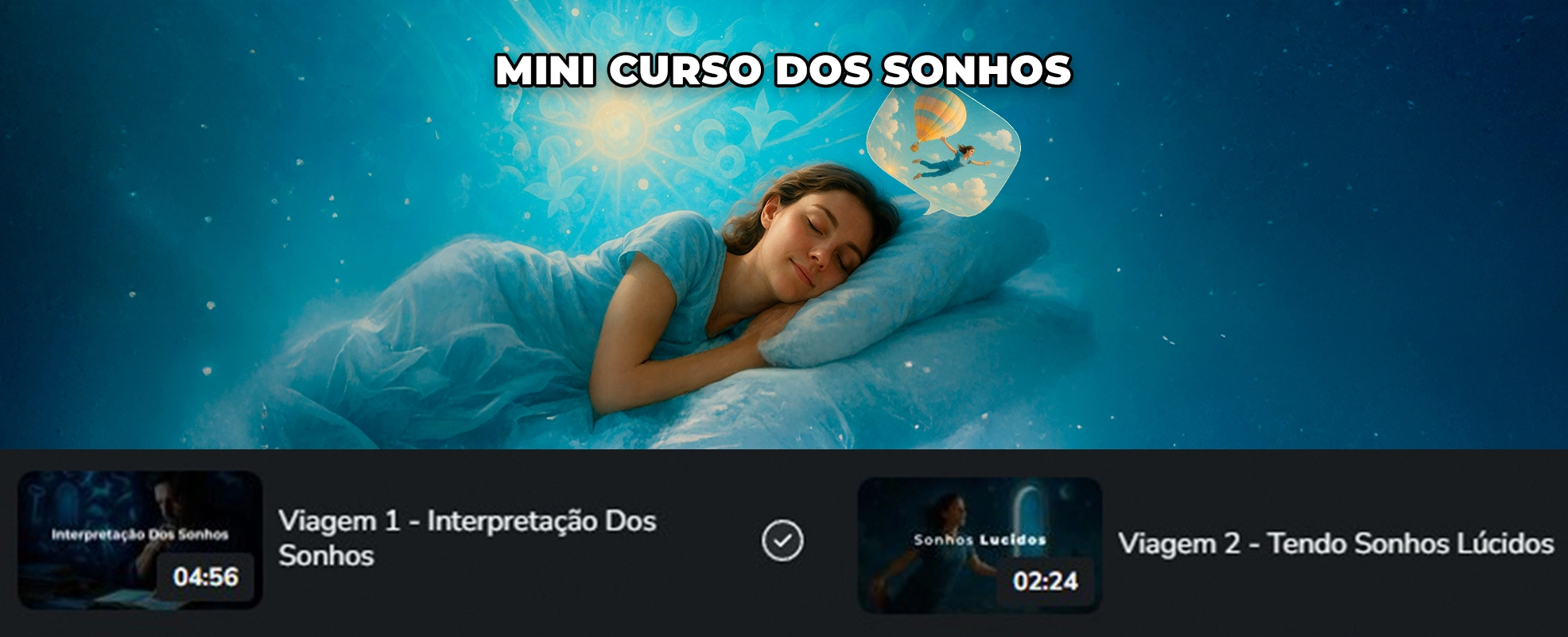 Bônus 1 – Minicurso de Sonhos